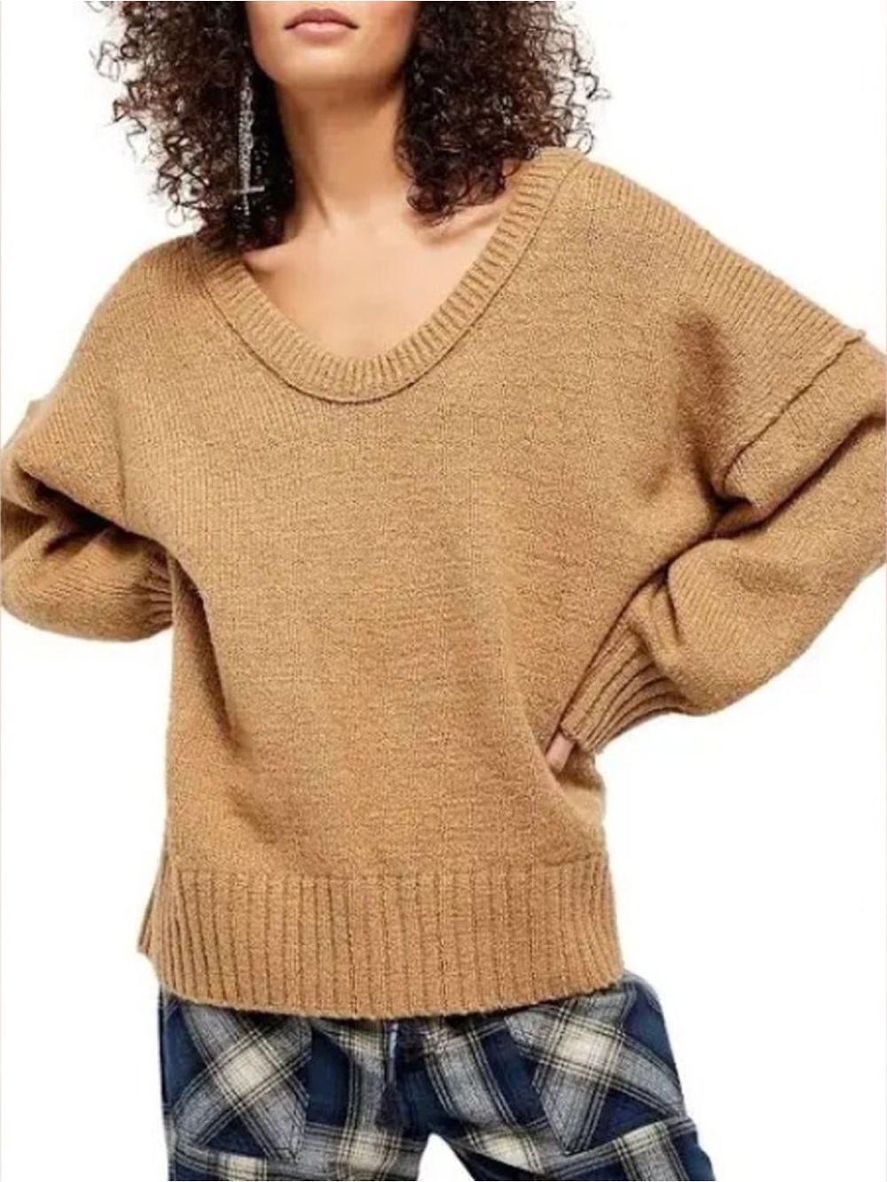 Free People Brookside Tunic Sweater - Picture 3 of 5